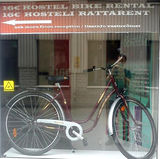 16 eur hostel jalgrattarent